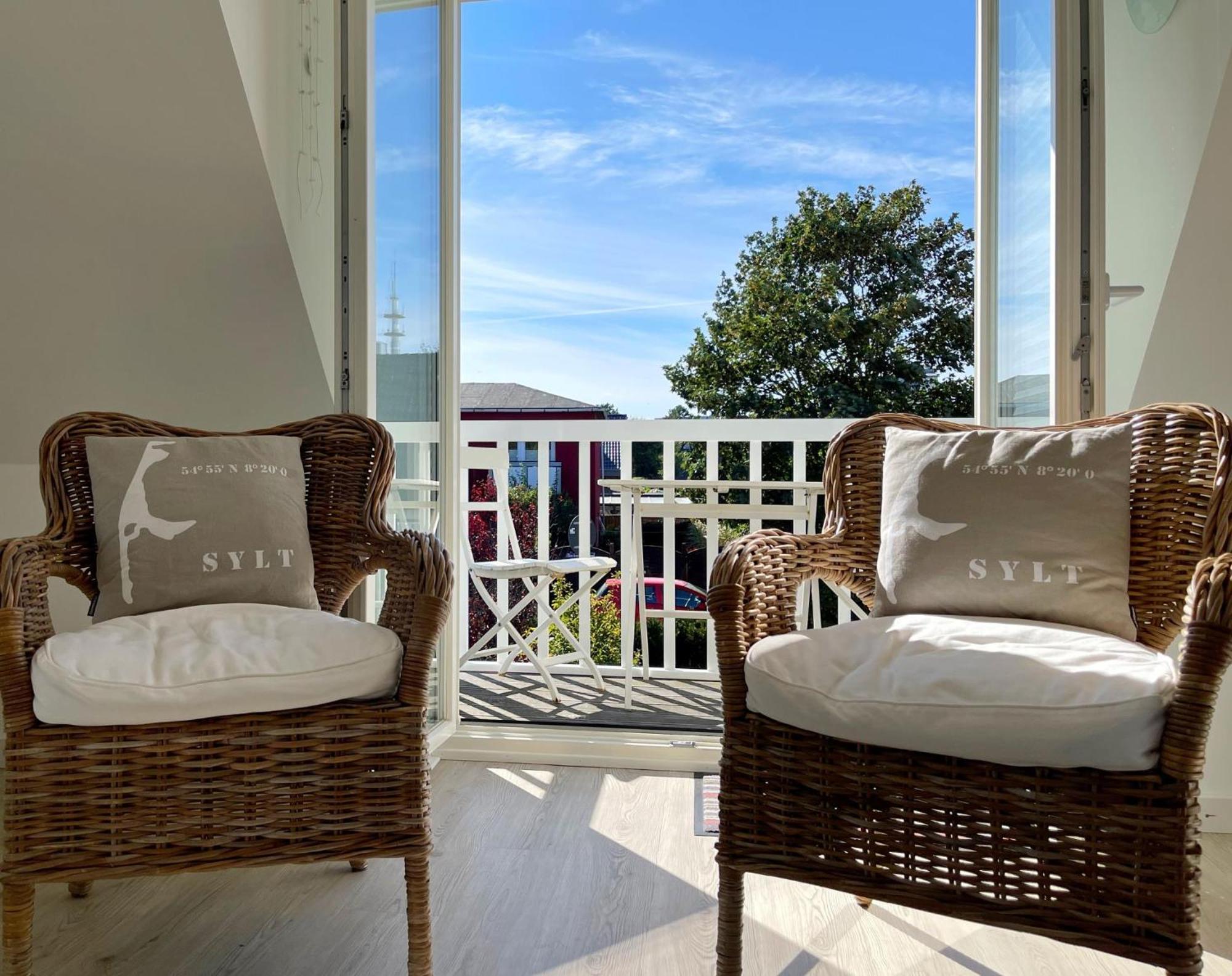 Apartament Haus Duenenrose App 2 Mit Balkon Westerland Zewnętrze zdjęcie