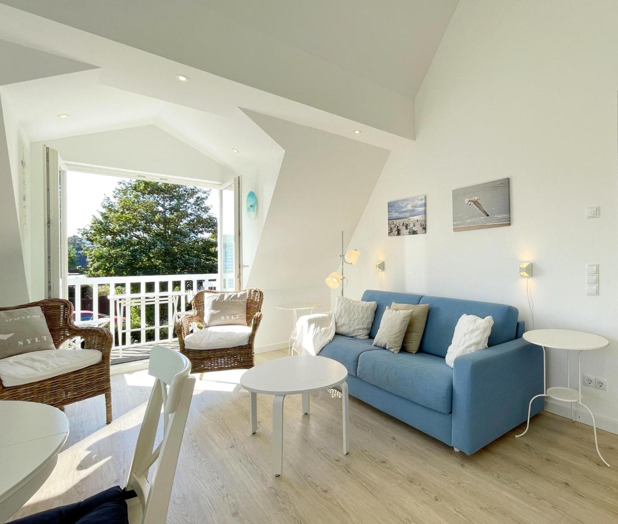Apartament Haus Duenenrose App 2 Mit Balkon Westerland Zewnętrze zdjęcie