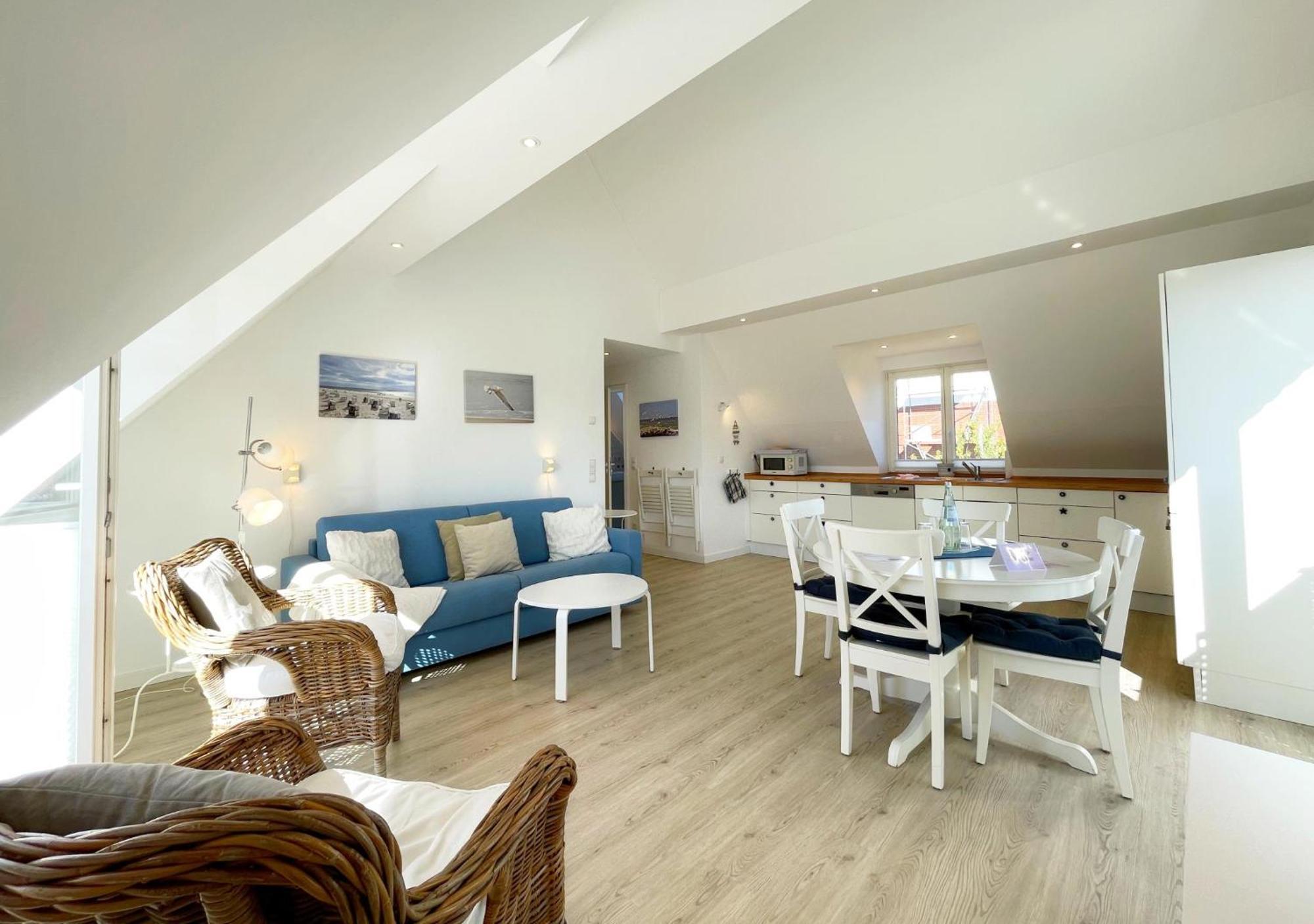 Apartament Haus Duenenrose App 2 Mit Balkon Westerland Zewnętrze zdjęcie